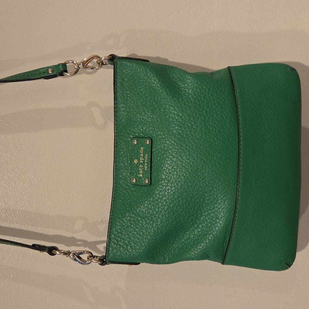 Kate Spade Vibrant Green Crossbody Bag